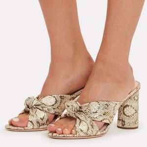 Loeffler Randall Coco Heel snakeprint US 6.5